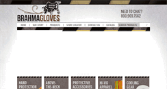 Desktop Screenshot of brahmagloves.com